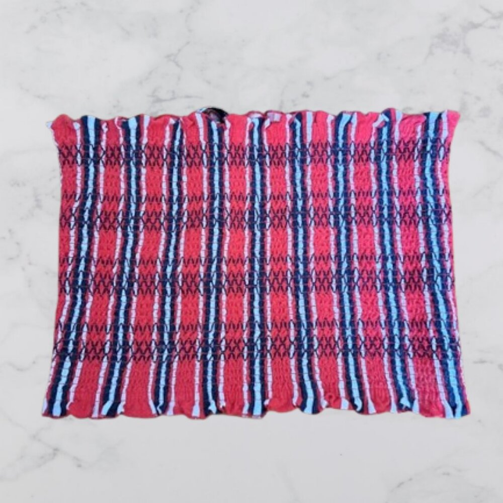 Hollister Striped Stretchy Tube Top Y2K - Good Used Condition